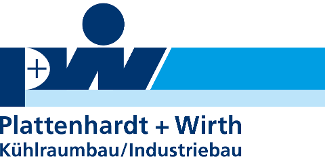 Logo Plattenhardt+Wirth, Kühlraumbau, Industriebau, Kühllagerbau